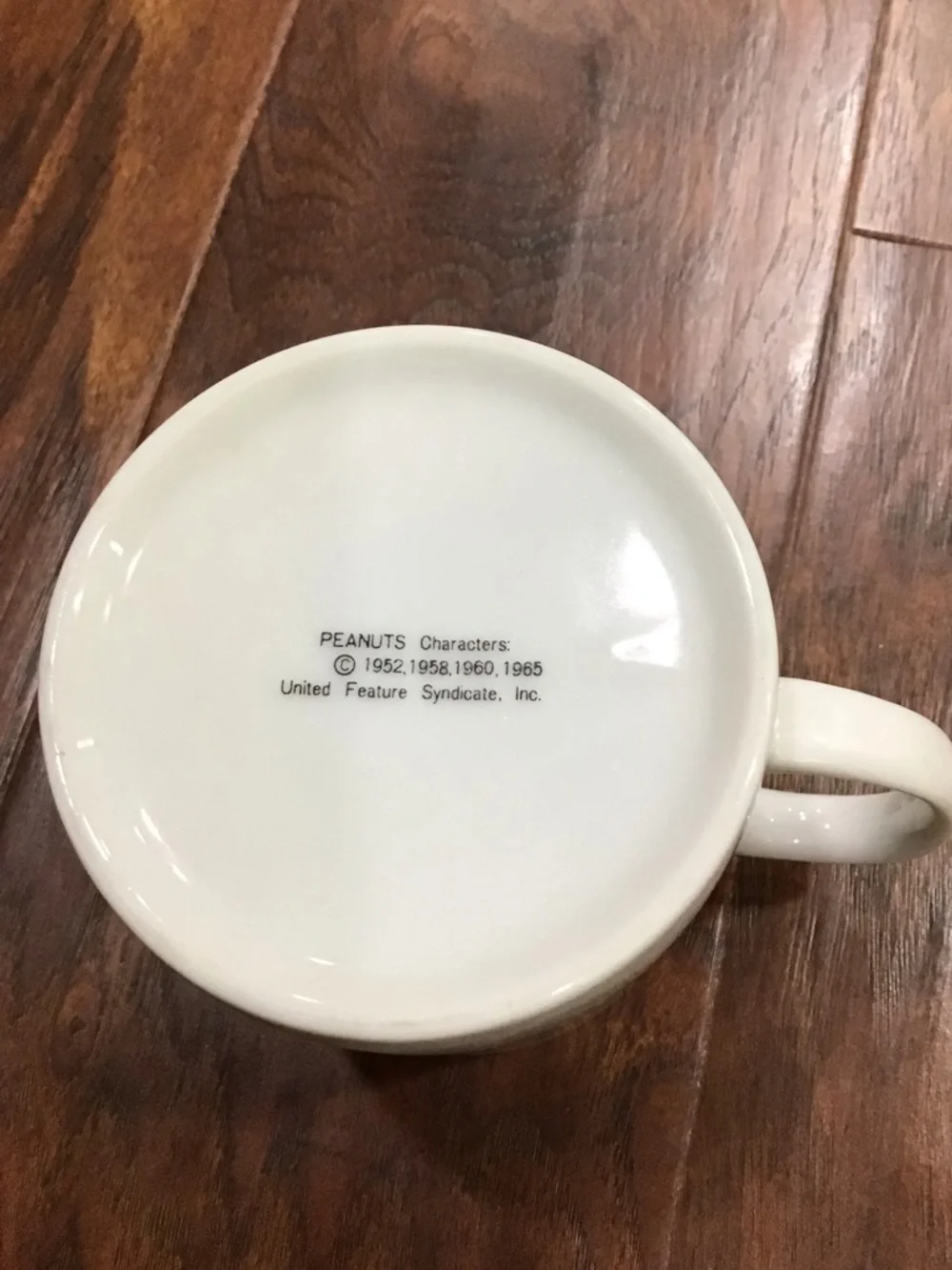 Peanuts 1965 Comic Strip Ceramic Mug - Picture 5 of 5